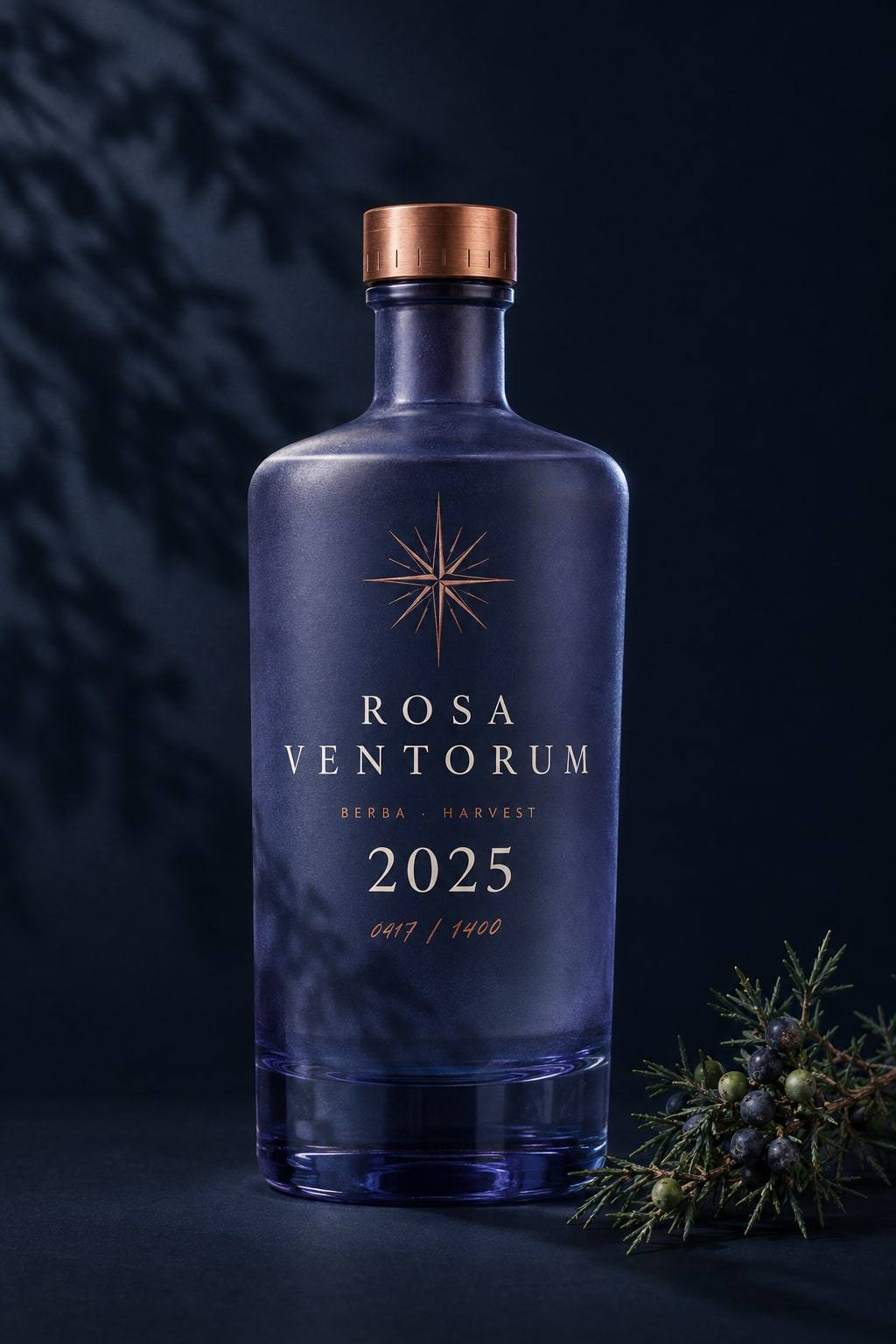 Boca Berba 2025 u staklu boje zrele borovice, broj 0417 od 1.400